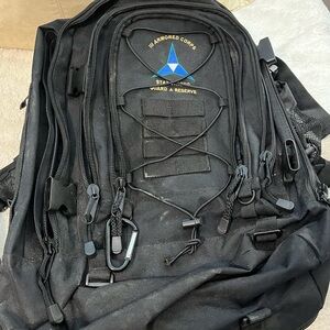 Black Tactical Backpack